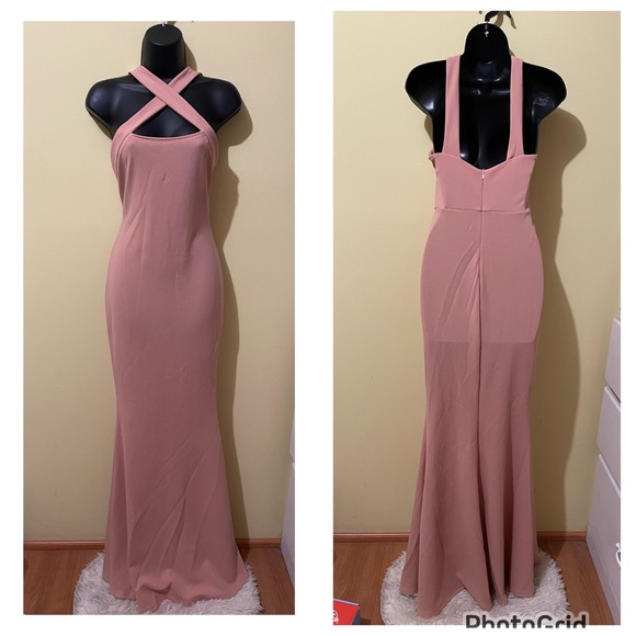 Light Pink mermaid Dress New - Picture 8 of 8